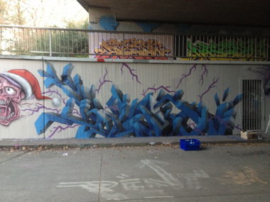 Graffiti Wall - Photo by baluone1985