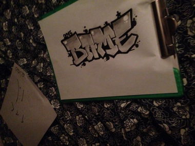 Graffiti Sketch - Photo by bame1 - Bame (2014)