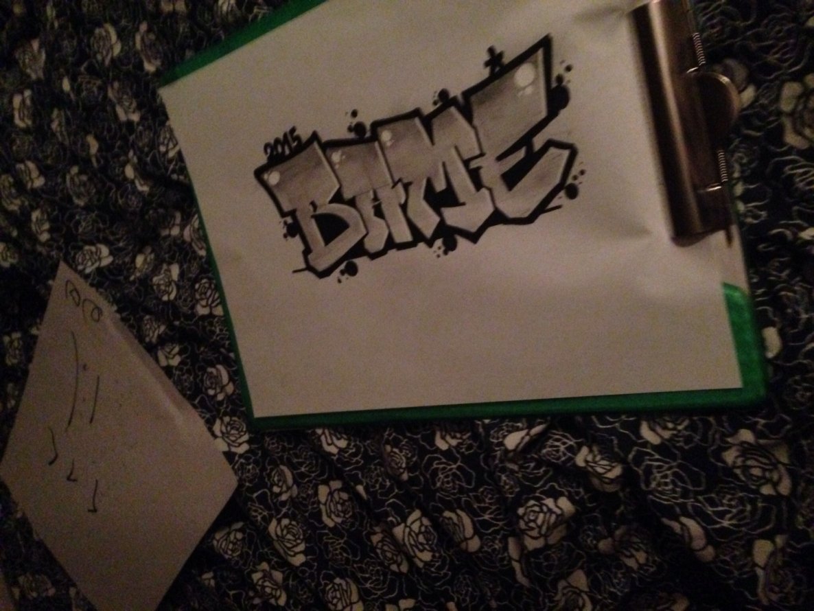 Graffiti Sketch - Photo by bame1 - Bame (2014)