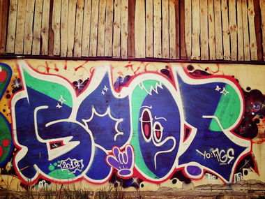 Graffiti Wall - Photo by baot (2013)