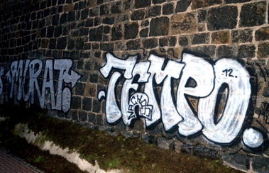 Graffiti Wall in Leipzig - Photo by barbara - murat, tempo, nachos