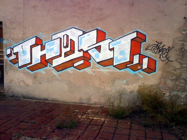 Graffiti Bombing - Photo by barbara - thost