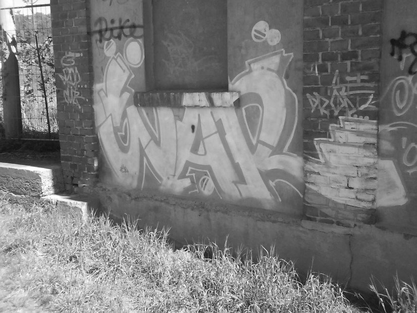 Graffiti Wall in Nordhausen - Photo by barbara - war, drop, cmr