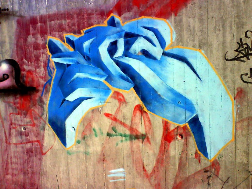 Graffiti Wall in Bienstädt - Photo by barbara - sale