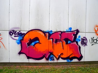 Graffiti Wall in Feldatal - Photo by barbara - olee, ozfuckers, dirty
