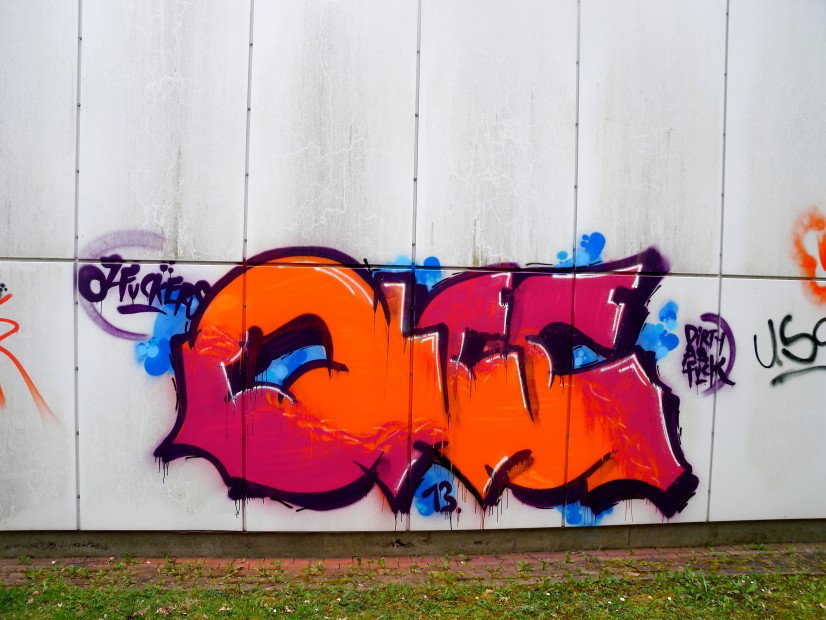 Graffiti Wall in Feldatal - Photo by barbara - olee, ozfuckers, dirty