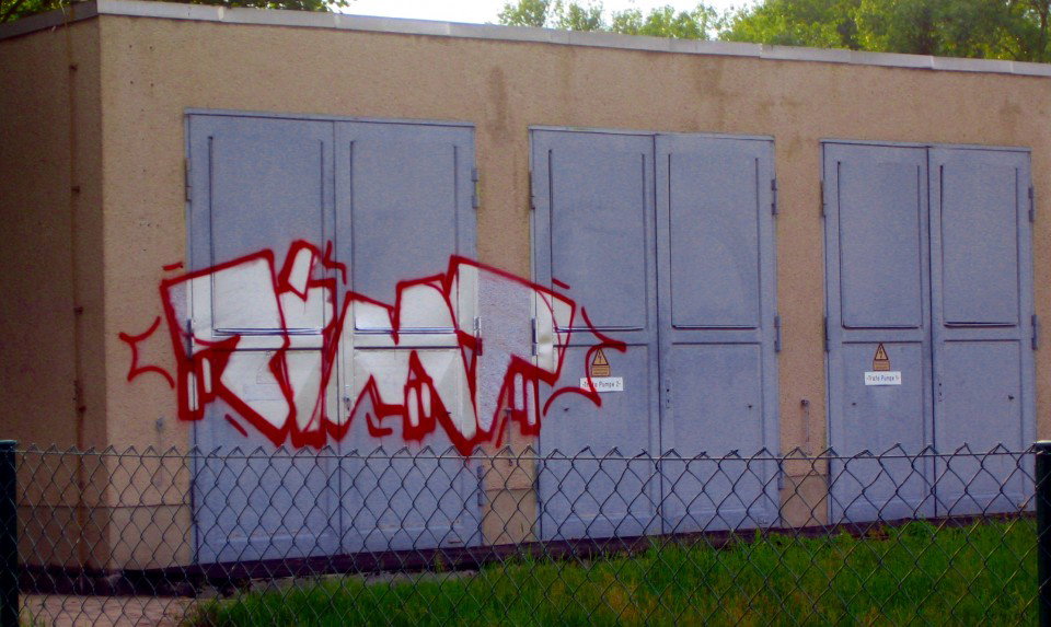 Graffiti Wall in Mochau - Photo by barbara - zimt