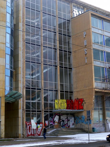 Graffiti Bombing in Mochau - Photo by barbara - mrat, kanis, törö