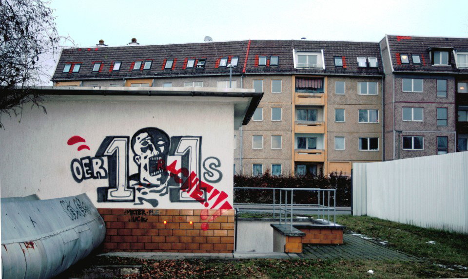 Graffiti Wall in Bienstädt - Photo by barbara - 101, rache, oers