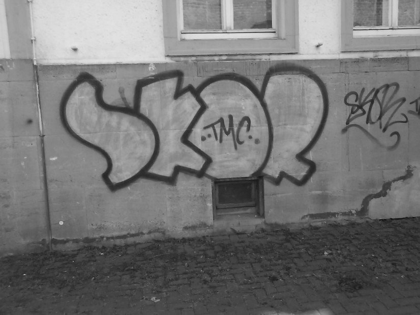 Graffiti Bombing - Photo by barbara - skor, tmc