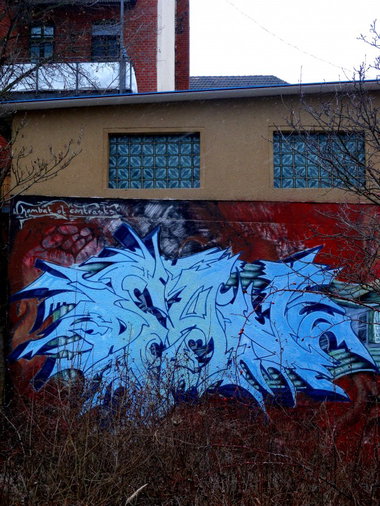 Graffiti Bombing in Germany - Photo by barbara - dean, combat, of