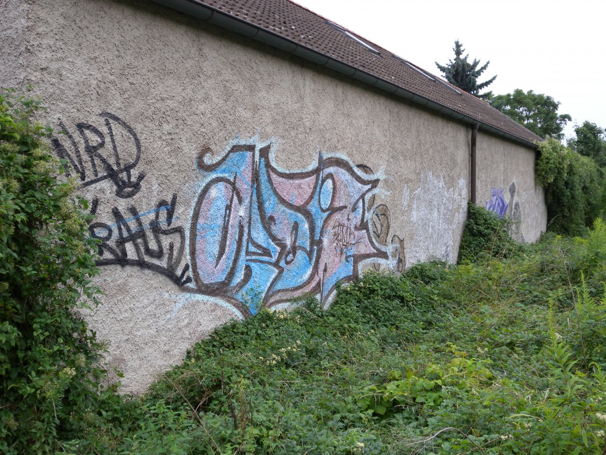 Graffiti Wall in Bienstädt - Photo by barbara - orbit