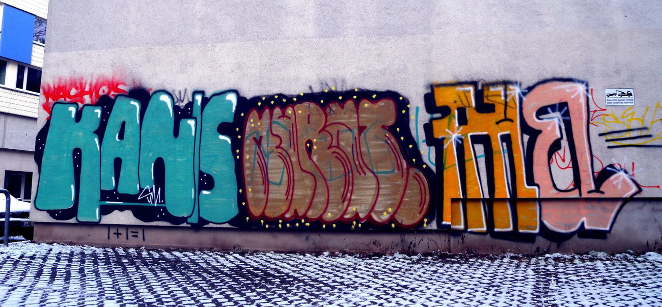 Graffiti Wall in Germany - Photo by barbara - kanis, murat, ahel