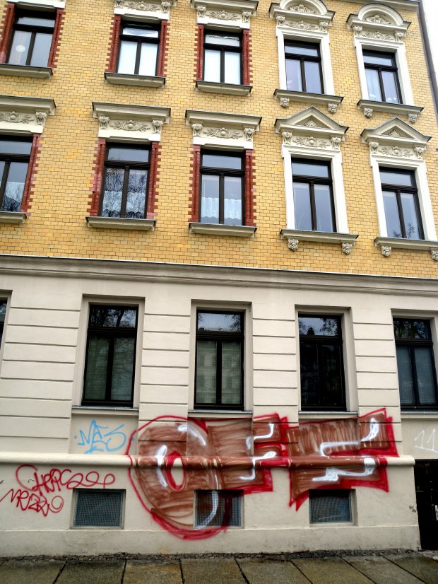 Graffiti Bombing in Germany - Photo by barbara