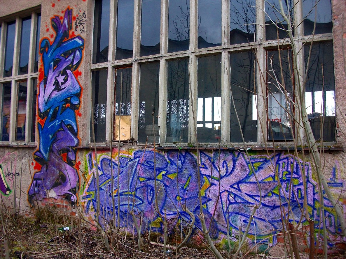 Graffiti Wall - Photo by barbara - vins, csek, uck