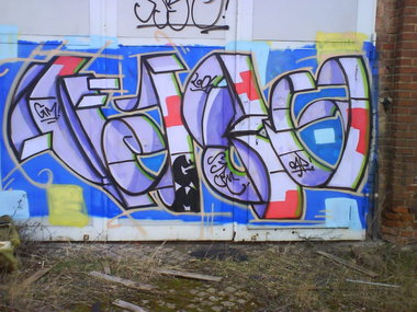 Graffiti Wall - Photo by barbara - sybe, oap, gm