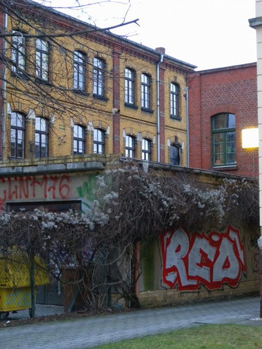Graffiti Bombing - Photo by barbara - red, clint, 176