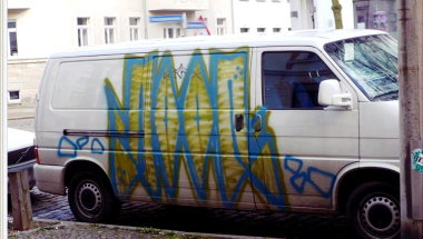 Graffiti Bombing - Photo by barbara - dooc