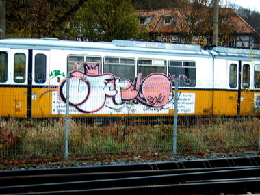 Graffiti Train - Photo by barbara - ?, 2004