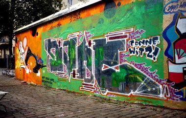 Graffiti Wall - Photo by barbara - dooc, connewitz