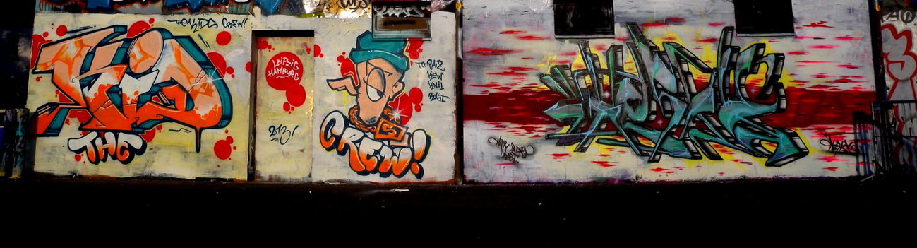 Graffiti Wall - Photo by barbara - kid, the, crew