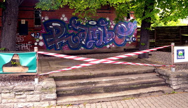 Graffiti Wall - Photo by barbara - rambo, alex, org