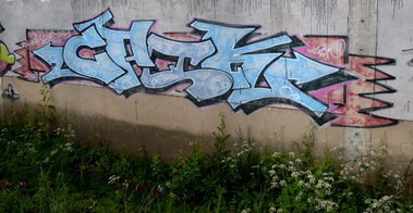 Graffiti Wall - Photo by barbara - cpok
