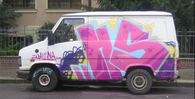 Graffiti Wall - Photo by barbara - hs, 2, banana