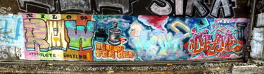 Graffiti Wall - Photo by barbara - row, run, for