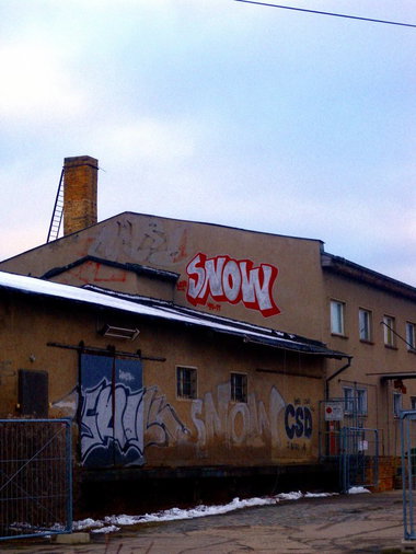 Graffiti Wall - Photo by barbara - miro, snow, salk