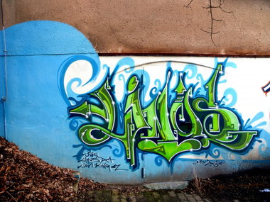 Graffiti Wall - Photo by barbara - linus
