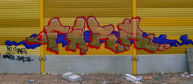 Graffiti Wall - Photo by barbara - farm