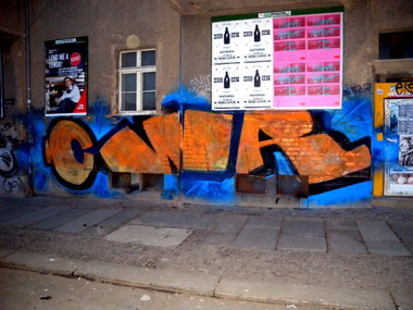 Graffiti Wall - Photo by barbara - cwr