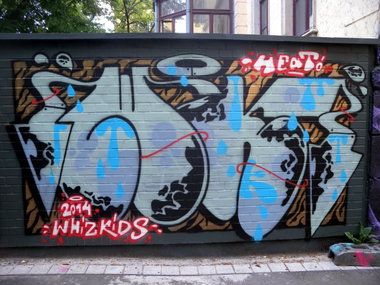 Graffiti Wall - Photo by barbara - wk, whizkids