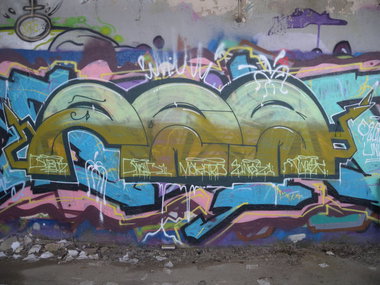 Graffiti Wall - Photo by barbara - peg, farm