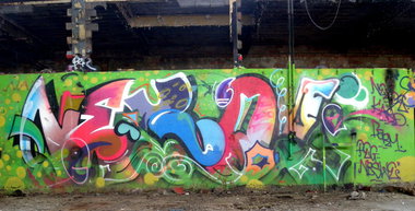 Graffiti Wall - Photo by barbara - nexoe, nbswe