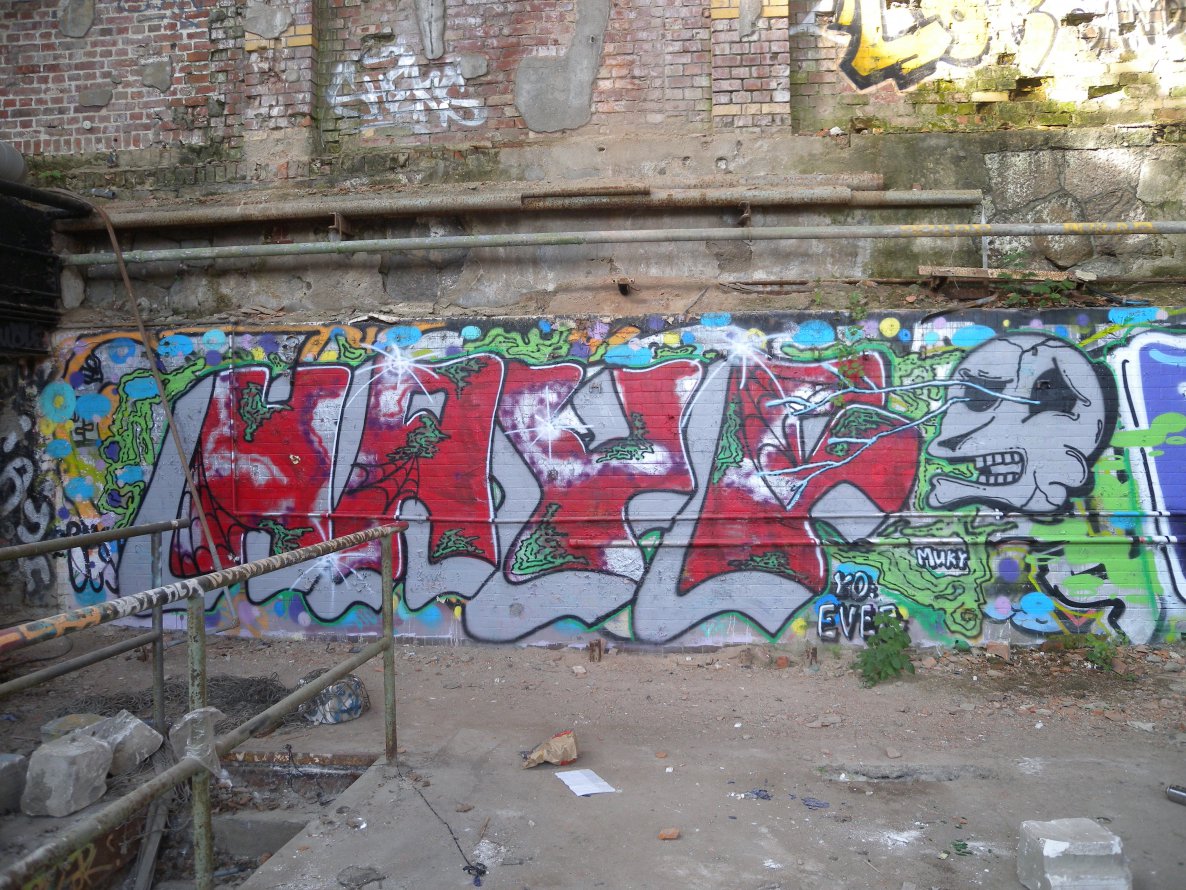 Graffiti Wall - Photo by barbara - hayf