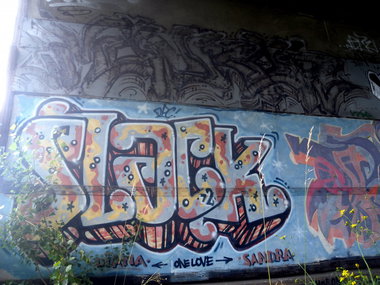 Graffiti Wall - Photo by barbara - monroe, slack