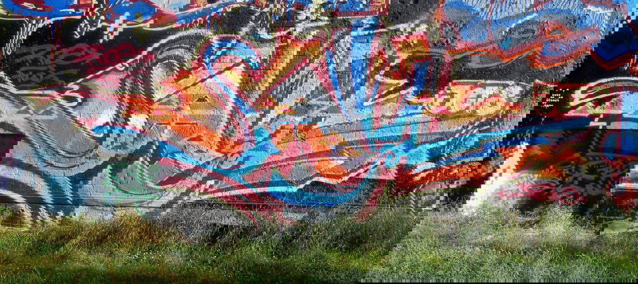 Graffiti Wall - Photo by barbara - sain, flux, jets