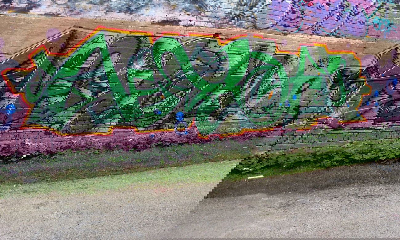 Graffiti Wall - Photo by barbara - nexoe, nbs, swe