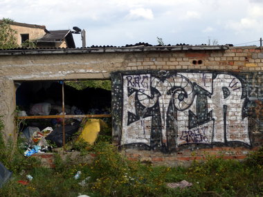 Graffiti Bombing - Photo by barbara - ever, rac, grs