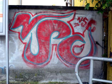 Graffiti Bombing - Photo by barbara - nsc