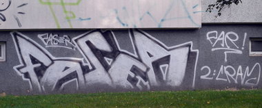 Graffiti Bombing - Photo by barbara - faser