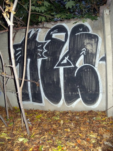 Graffiti Bombing - Photo by barbara - hor