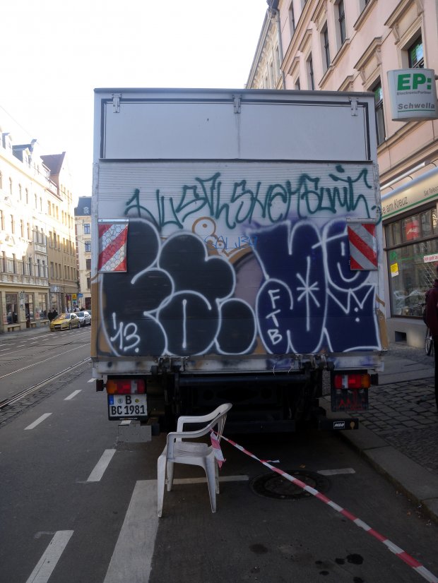 Graffiti Bombing - Photo by barbara - fabi