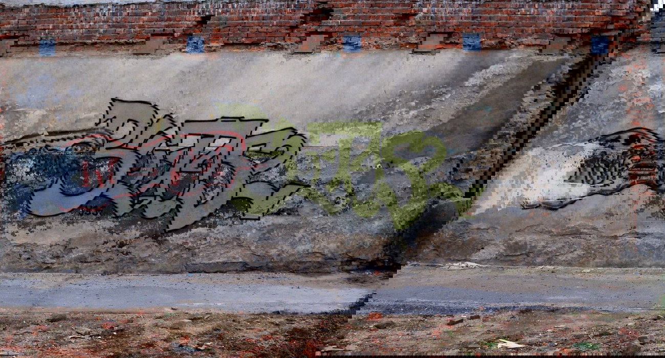 Graffiti Bombing - Photo by barbara - bluff, 152