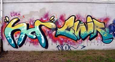 Graffiti Bombing - Photo by barbara - hcr, cwr