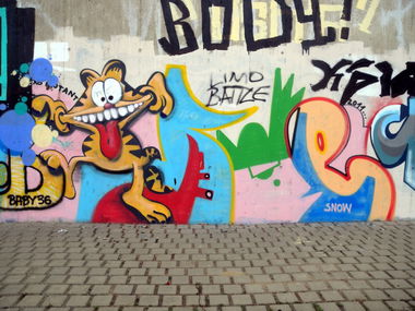 Graffiti Bombing - Photo by barbara - swe