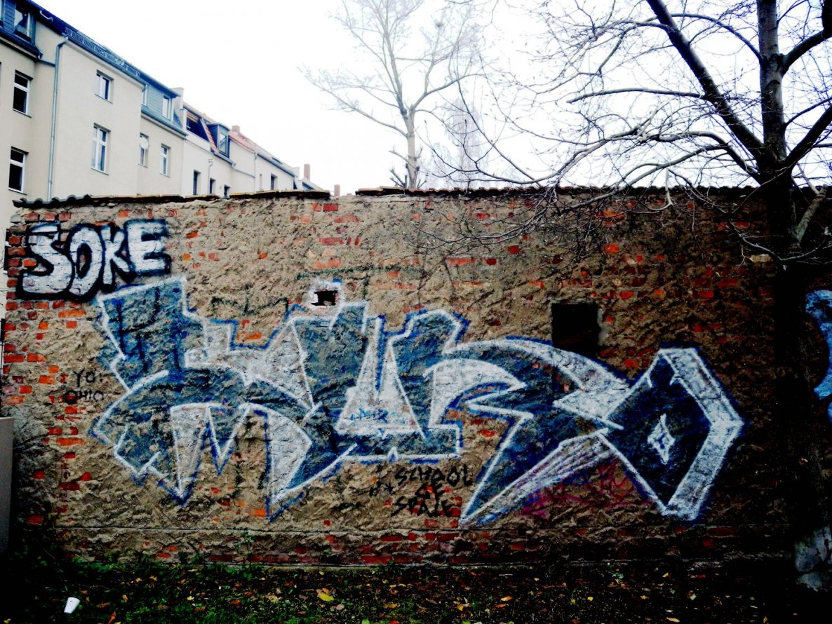 Graffiti Bombing - Photo by barbara - soke, miro