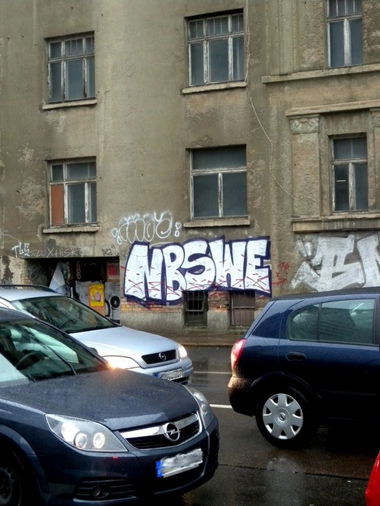 Graffiti Bombing - Photo by barbara - nbswe